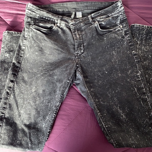 STRETCH STONEWASH SKINNY JEANS - Picture 2 of 4